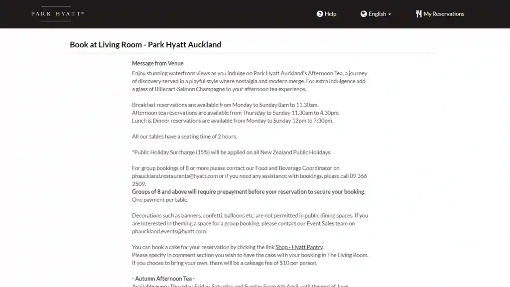 Park Hyatt Auckland