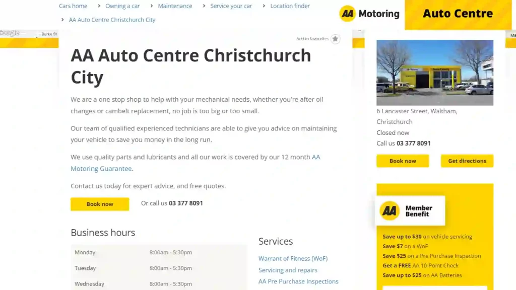 AA Auto Centre