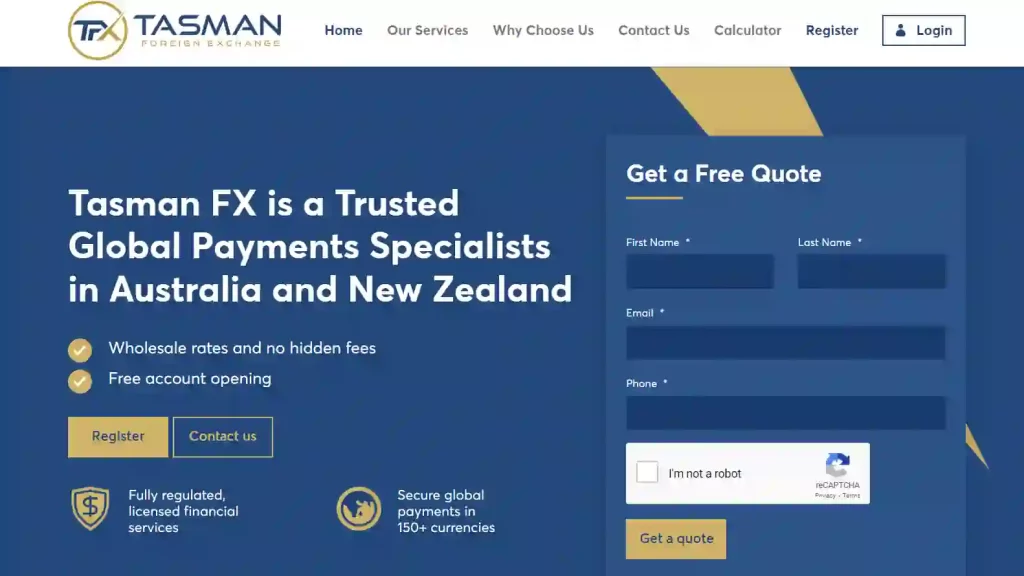 Tasman Foreign Exchange