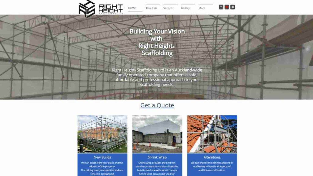 Right Height Scaffolding