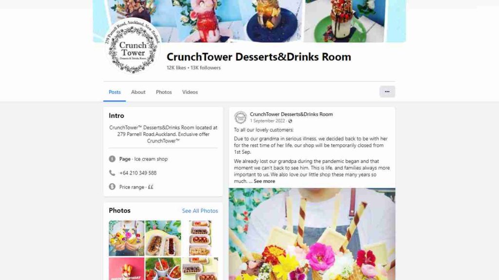 CrunchTower Desserts&Drinks