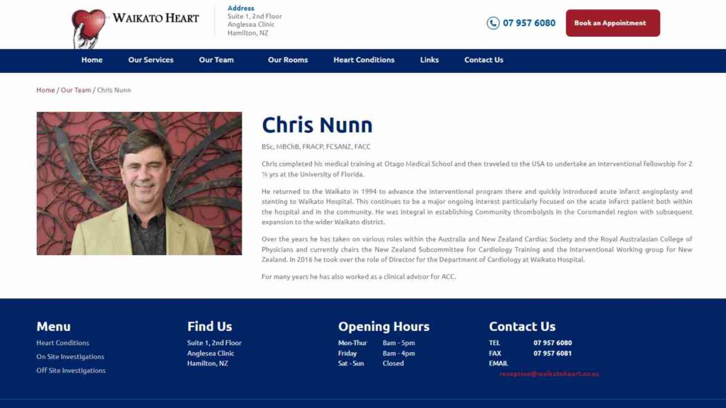 Dr. Chris Nunn