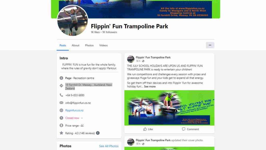 Flippin' Fun Trampoline Park