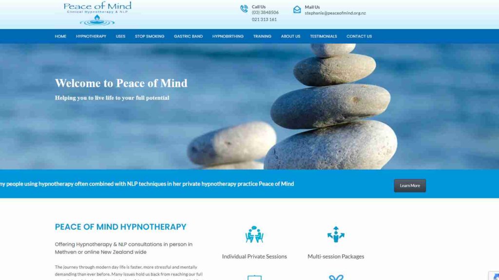 Peace of Mind Clinical Hypnotherapy