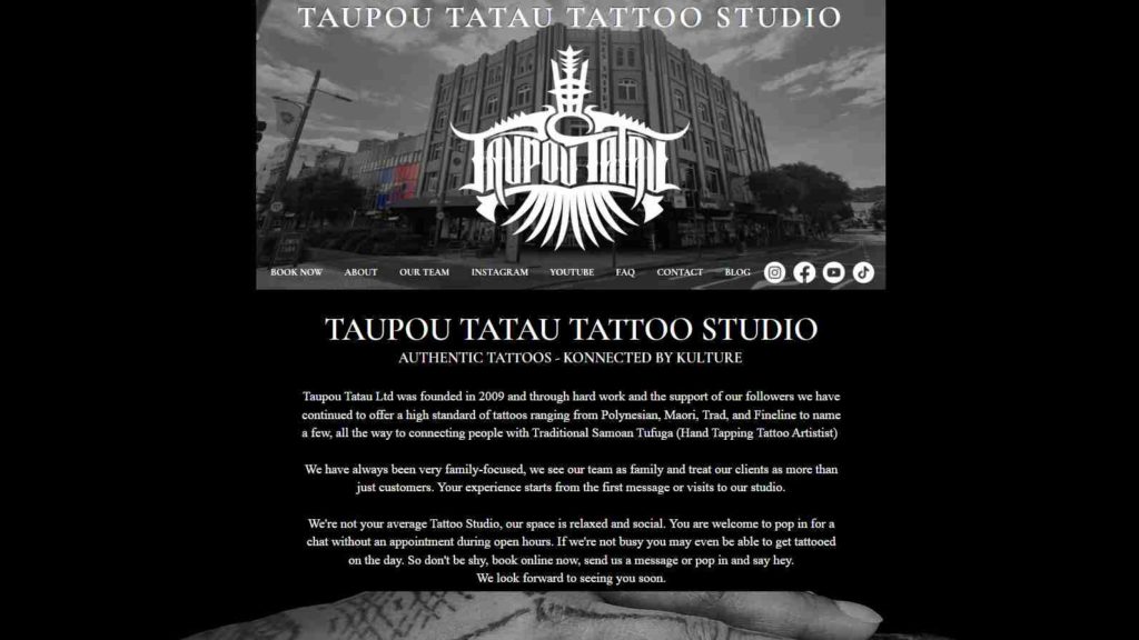 Taupou Tatau Tattoo Studio